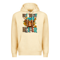 Pina Colada not today heifer long haired cow Premium Hoodie - Jasminsmagicworld