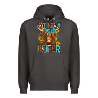 Smoke not today heifer long haired cow Premium Hoodie - Jasminsmagicworld