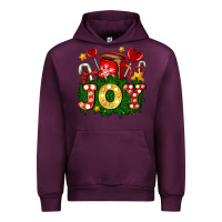 Mauve Wine christmas joy coffee and candies Urban Hoodie - AdoDesignShop