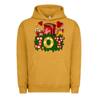 Pigment Peanut Butter christmas joy coffee and candies Urban Hoodie - AdoDesignShop