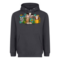 Smoke western cow coffee cup Heavyweight Hoodie - texasbilliewilder