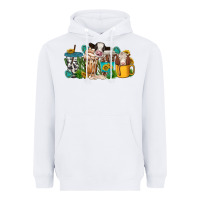 White western cow coffee cup Heavyweight Hoodie - texasbilliewilder