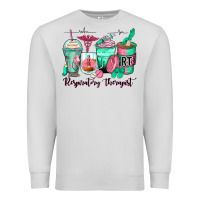 Dove Grey respiratory therapist coffee cups Premium Sweatshirt - Zillion Design Studio