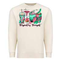 Sandshell respiratory therapist coffee cups Premium Sweatshirt - Zillion Design Studio