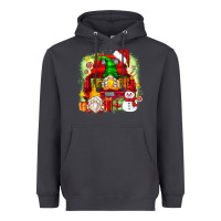 Smoke christmas gnome truck Heavyweight Hoodie - Zillion Design Studio