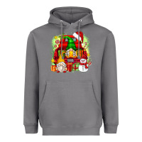 Storm christmas gnome truck Heavyweight Hoodie - Zillion Design Studio