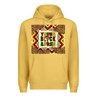 Antique Gold young black and free Premium Hoodie - Artiststas