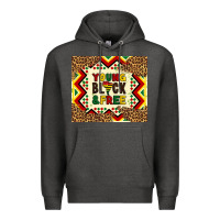 Charcoal Heather young black and free Premium Hoodie - Artiststas