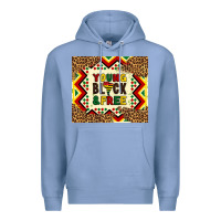 Colony Blue young black and free Premium Hoodie - Artiststas