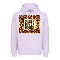 Lilac young black and free Premium Hoodie - Artiststas