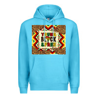 Ocean Blue young black and free Premium Hoodie - Artiststas