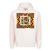 Pale Pink young black and free Premium Hoodie - Artiststas
