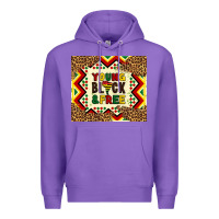 Purple young black and free Premium Hoodie - Artiststas