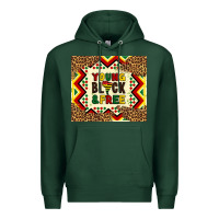 Sports Green young black and free Premium Hoodie - Artiststas