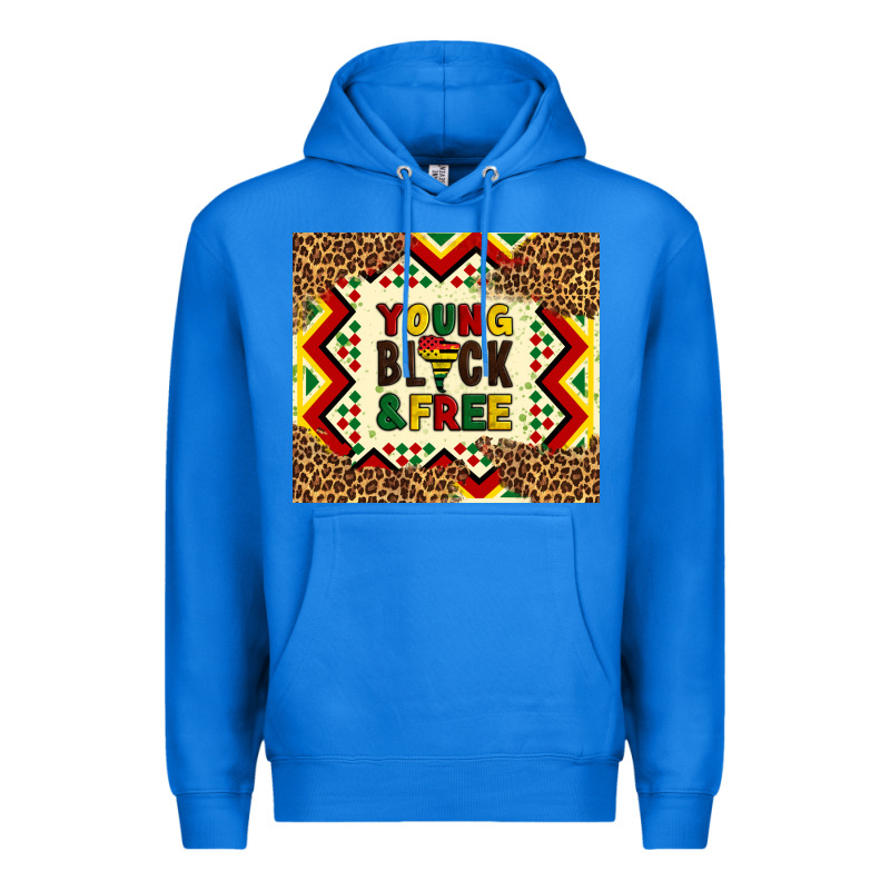 Young Black And Free Premium Hoodie by Artiststas | Teevron