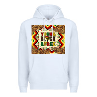 White young black and free Premium Hoodie - Artiststas