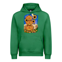 Emerald pumpkin sunflower Urban Hoodie - JahusDesignShop