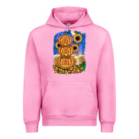 Fuchsia Pink pumpkin sunflower Urban Hoodie - JahusDesignShop