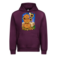 Mauve Wine pumpkin sunflower Urban Hoodie - JahusDesignShop