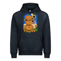 Navy pumpkin sunflower Urban Hoodie - JahusDesignShop