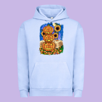 Pumpkin Sunflower Urban Hoodie Designed By Jahusdesignshop