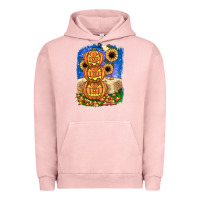 Pigment Salmon pumpkin sunflower Urban Hoodie - JahusDesignShop