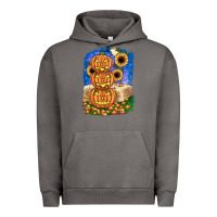 Pigment Tornado pumpkin sunflower Urban Hoodie - JahusDesignShop