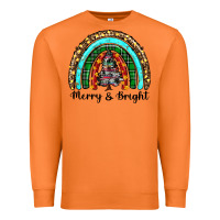 Carrot merry and bright rainbow christmas Premium Sweatshirt - RanaPortraitStore