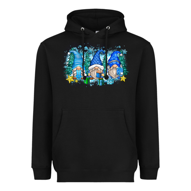 Snowman Gnome Heavyweight Hoodie by Zillion Design Studio | Teevron
