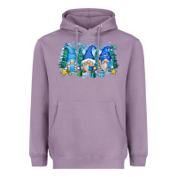Lavender snowman gnome Heavyweight Hoodie - Zillion Design Studio