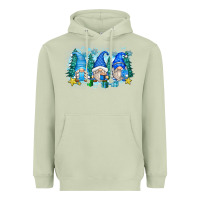 Matcha snowman gnome Heavyweight Hoodie - Zillion Design Studio