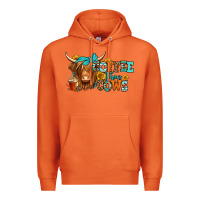 Carrot coffee then cows longhaired cow Premium Hoodie - Jasminsmagicworld