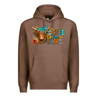 Chestnut coffee then cows longhaired cow Premium Hoodie - Jasminsmagicworld