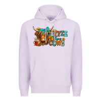 Lilac coffee then cows longhaired cow Premium Hoodie - Jasminsmagicworld