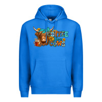True Royal coffee then cows longhaired cow Premium Hoodie - Jasminsmagicworld