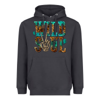 Smoke wild soul with skeleton hand Heavyweight Hoodie - texasbilliewilder