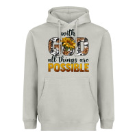 Moon Dust with god al things ara possible Heavyweight Hoodie - texasbilliewilder