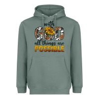 Sage with god al things ara possible Heavyweight Hoodie - texasbilliewilder