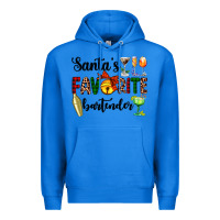 True Royal santa's favorite bartender Premium Hoodie - AdoDesignShop
