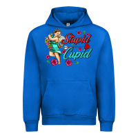 Cobalt stupid cupid Urban Hoodie - AdoDesignShop