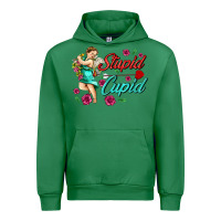 Emerald stupid cupid Urban Hoodie - AdoDesignShop