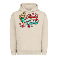 Pigment French Oak stupid cupid Urban Hoodie - AdoDesignShop