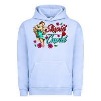 Pigment Grape Ice stupid cupid Urban Hoodie - AdoDesignShop