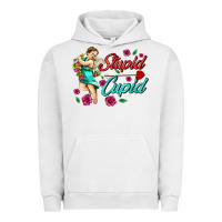 Pigment Lunar Rock stupid cupid Urban Hoodie - AdoDesignShop