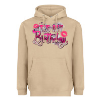Mushroom pink it's my birthday Heavyweight Hoodie - Zillion Design Studio