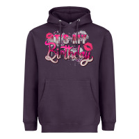 Plum pink it's my birthday Heavyweight Hoodie - Zillion Design Studio