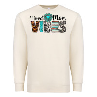 Sandshell tired mom vibes Premium Sweatshirt - texasbilliewilder