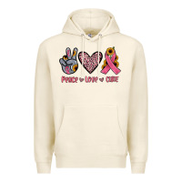 Tofu peace love cure Premium Hoodie - JahusDesignShop