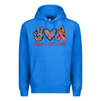 True Royal peace love cure Premium Hoodie - JahusDesignShop