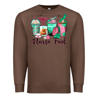Chestnut nurse fuel coffee cups Premium Sweatshirt - Zillion Design Studio